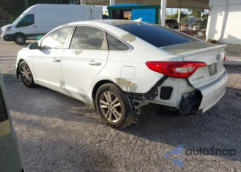 2017 Hyundai Sonata Se z USA, uszkodzony, nr VIN 5NPE24AFXHH487149